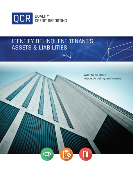 Delinquent Tenants Assets & Liabilities Flyer