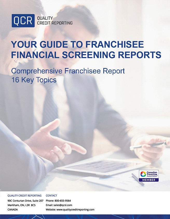 Your Guide to Franchisee Financial Screening Reports